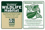 Curbstone Valley is a Certified Wildlife Habitat and Monarch Waystation