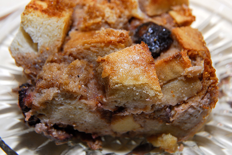Bread Pudding with Brandied Figs