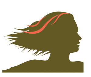 Farm Woman's Red Hair