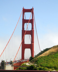 North tower of the Golden Gate Bridge
