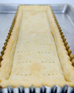 Allow the tart shell to cool before filling
