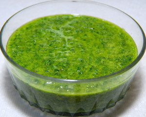 Pesto freezes very well, and is a great way to preserve the flavor of basil throughout the year