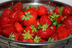 Summer also means strawberries!