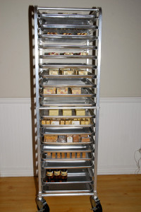 I recently added this new curing rack to make the work space more efficient
